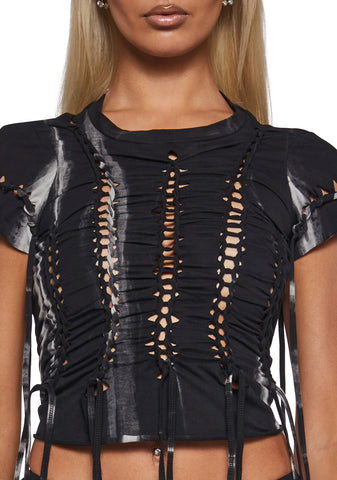 Obscure Visions Tie Dye Top