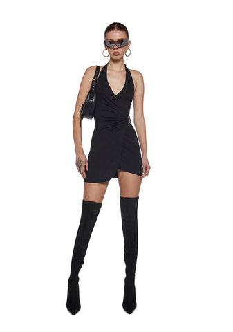 Star Performance Wrap Dress