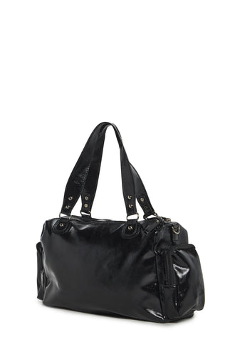 On Time Shine Shoulder Bag