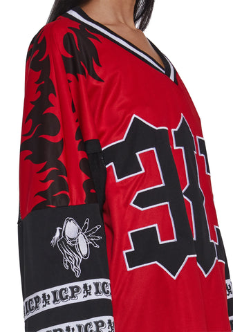 313 Hotline Oversized Jersey Tee