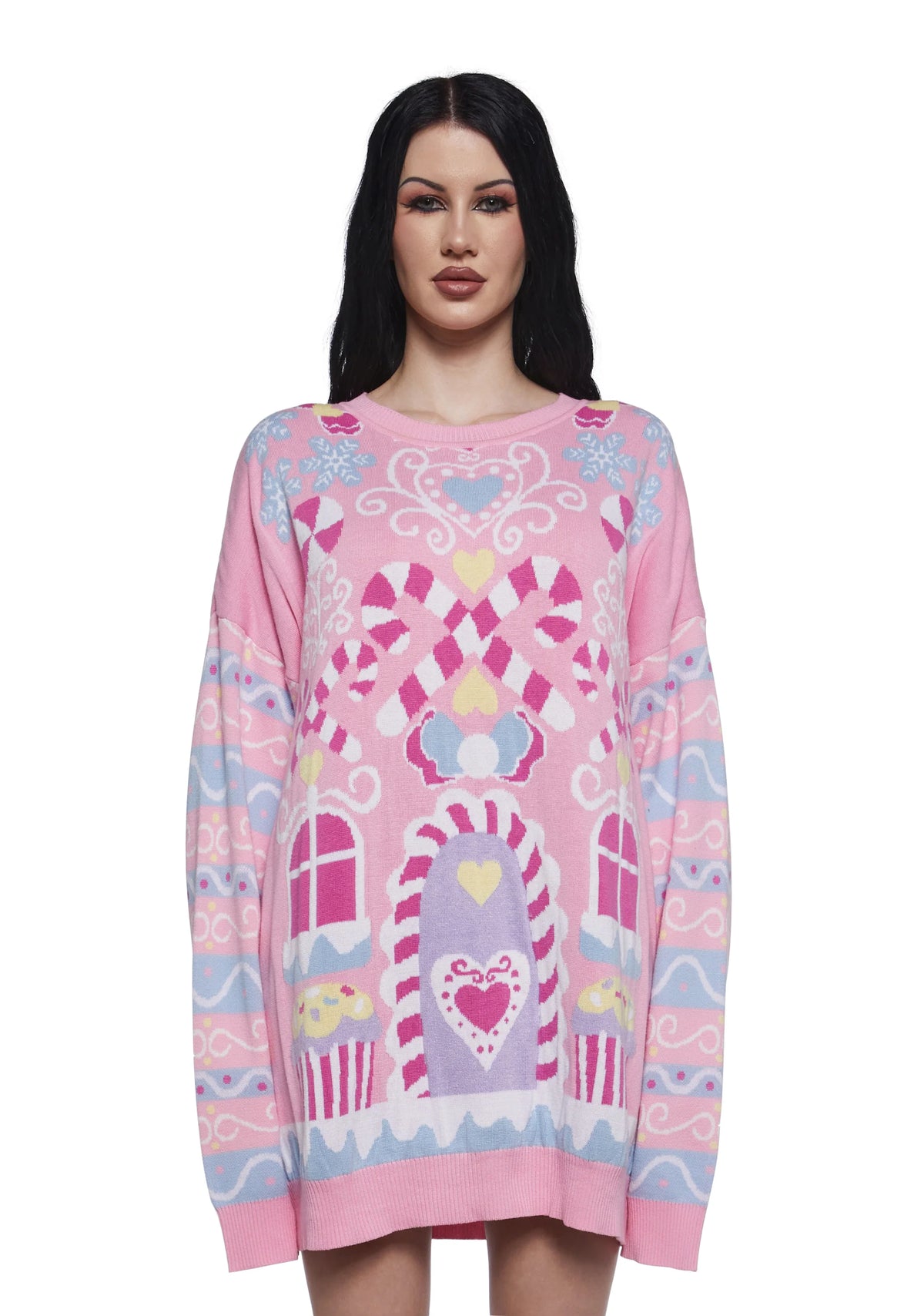 Chitter N' Chatter Oversized Sweater