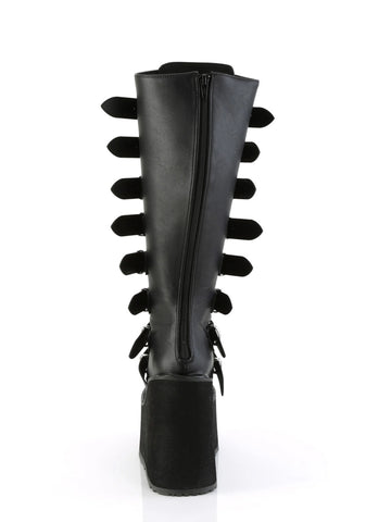 Swing-815WC Platform Wide Calf Knee High Boots
