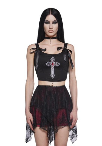 Sinful Sanctuary Corset Top