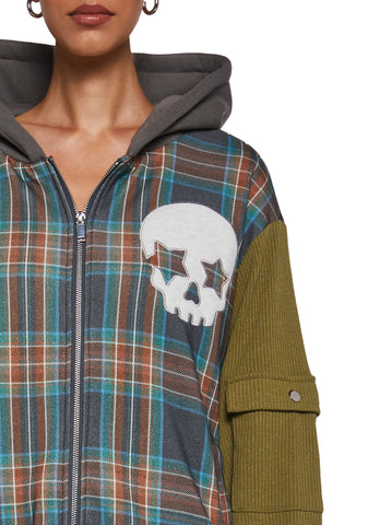 Troublemaker Memories Zip-Up Hoodie