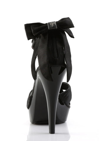 Cocktail-568 Platform Criss Cross Straps Sandals-Black