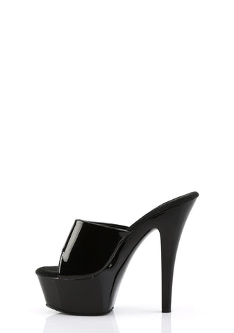 Kiss-201 Platform Slides-Black