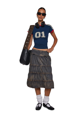 Play Nice Midi Skirt