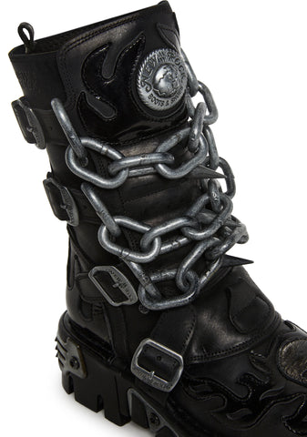 M-727-S5 Chain Reactor Combat Boots