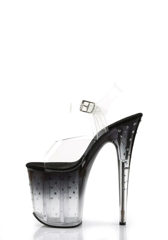 Stardust-808T Platform Ankle Strap Sandals-Smoke