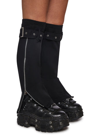 Total Bass Single Buckle Leg Warmers