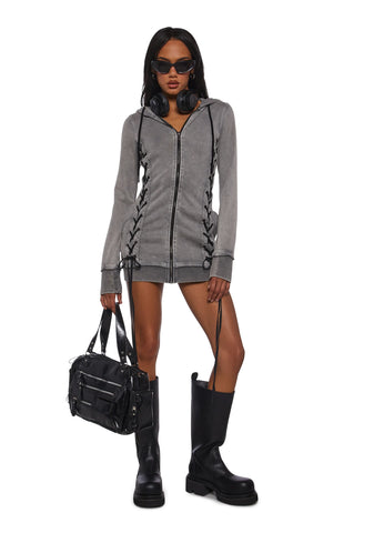 Feisty Juvenile Hoodie Dress