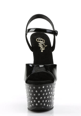Stardust-709 Rhinestone Studded Sandals