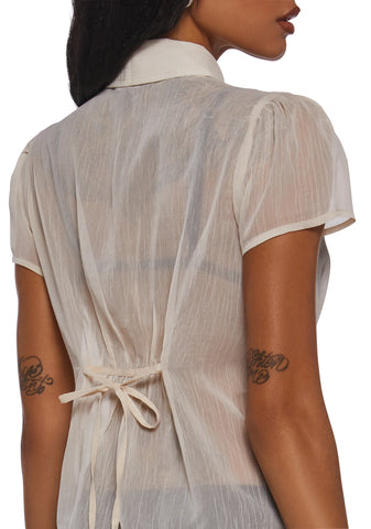 Total Charm Chiffon Blouse