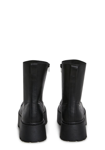 Renegade Combat Boots - Black