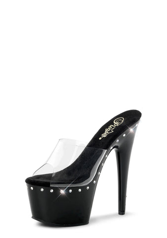 Adore-701LS Platform Slides-Black