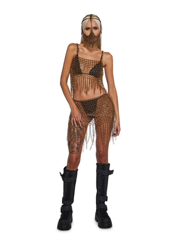 Signal Chainmail Skirt