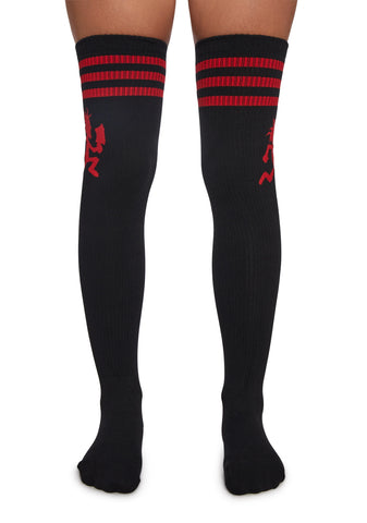 ICP Fan Thigh High Socks
