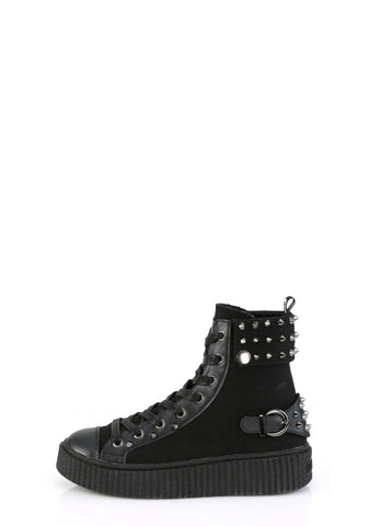 Sneeker-266 Unisex High Top Creeper Sneakers