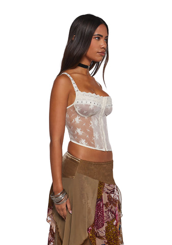 Sweet Days Lace Corset Top