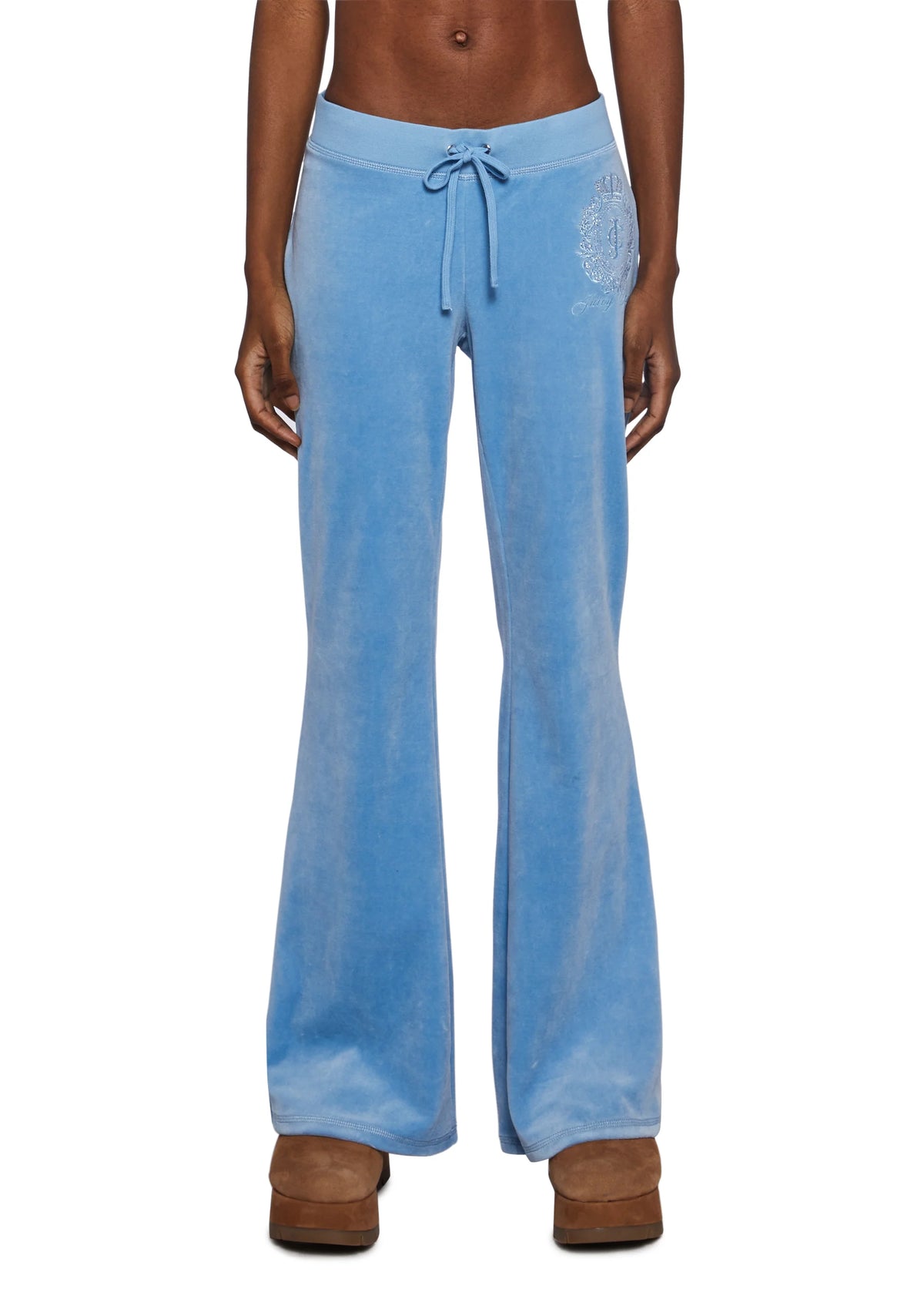 Crown Heritage Cotton Velour Track Pants