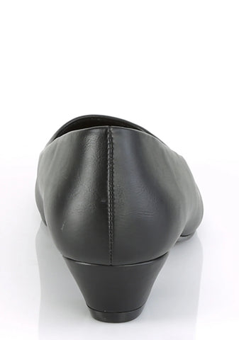Gwen-01 Classic Pumps-Black PU
