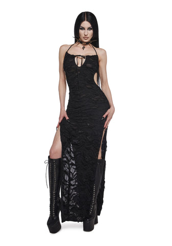 Cemetery Surprise Maxi Dress