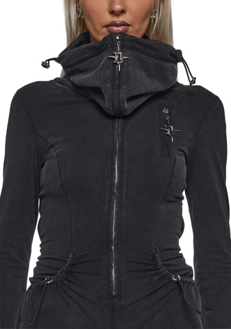 Ego Washed Knit Jersey Romper