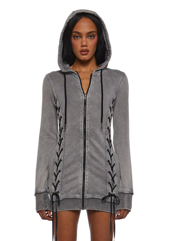 Feisty Juvenile Hoodie Dress