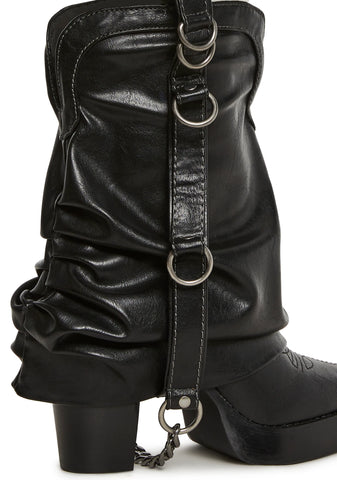 High Horse Western Pull On Boots