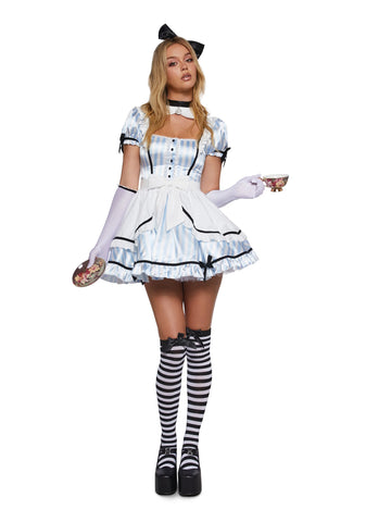 Wonderland Girl Costume Set