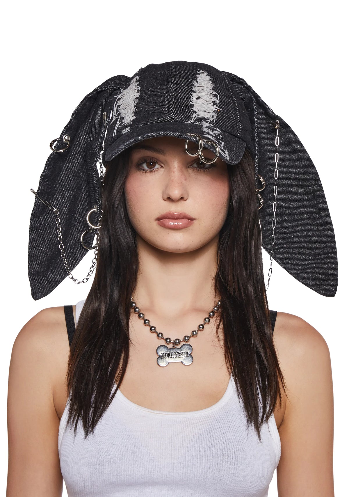 Animal Instinct Denim Cap