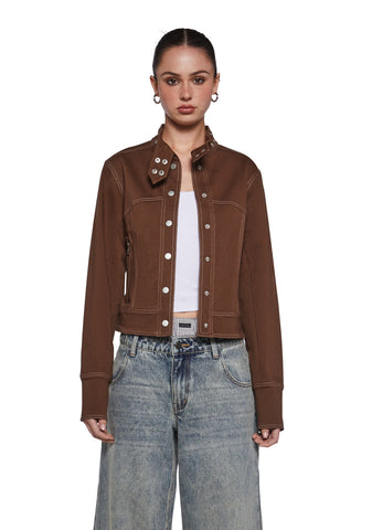 Turning Leaves Washed Poplin Jacket