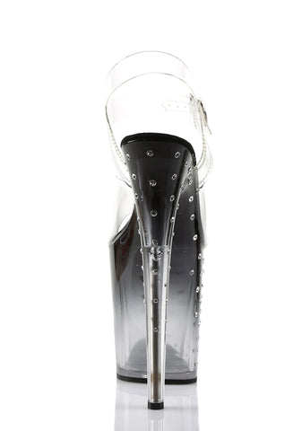 Stardust-808T Platform Ankle Strap Sandals-Smoke