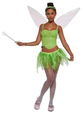 Jealous Green Fairy Premium Costume