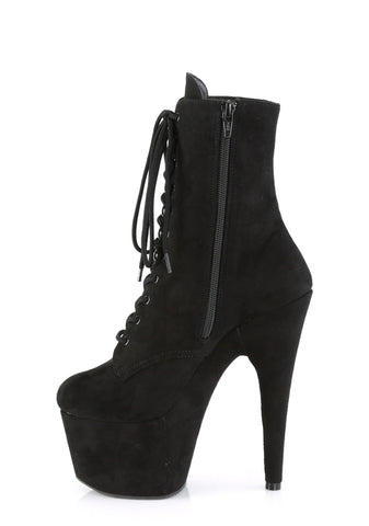 Adore-1020FS Platform Ankle Boots-Black