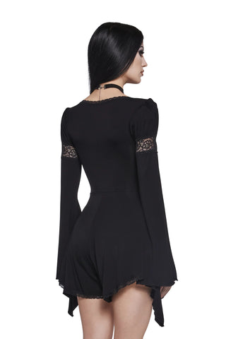 Haute Streak Knit Romper