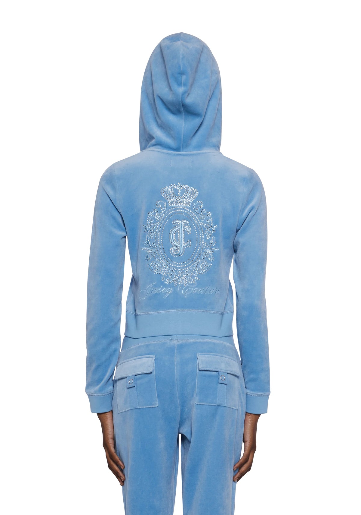 Crown Heritage Cotton Velour Hoodie