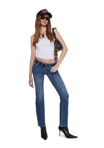 Haley Low Rise Denim Jeans