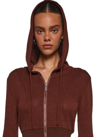 Alternate Ending Thermal Zip-Up Hoodie