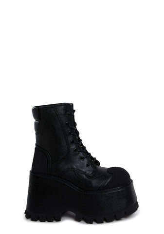 Totally Swear Platform Boots