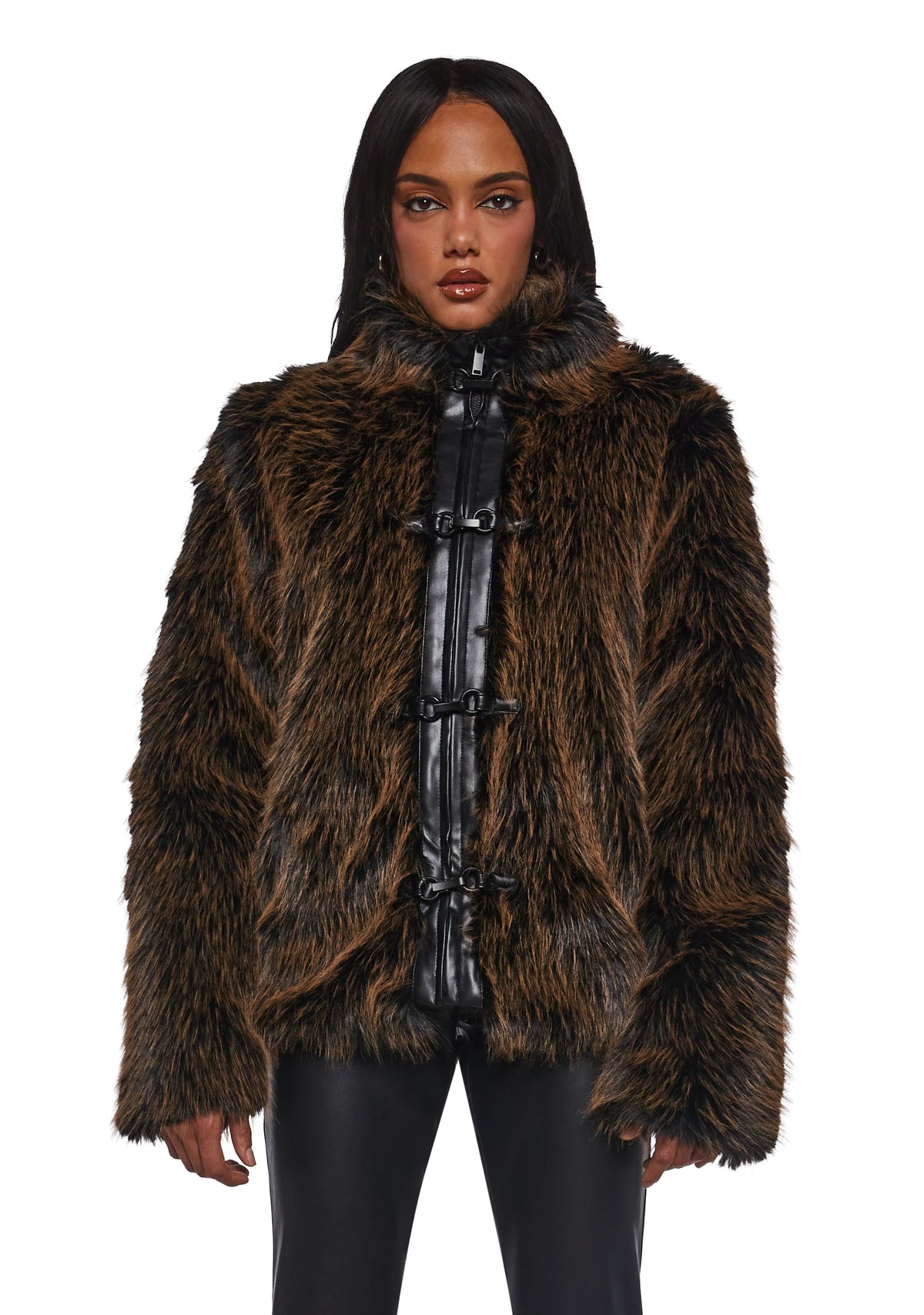 High Society Babe Faux Fur Coat