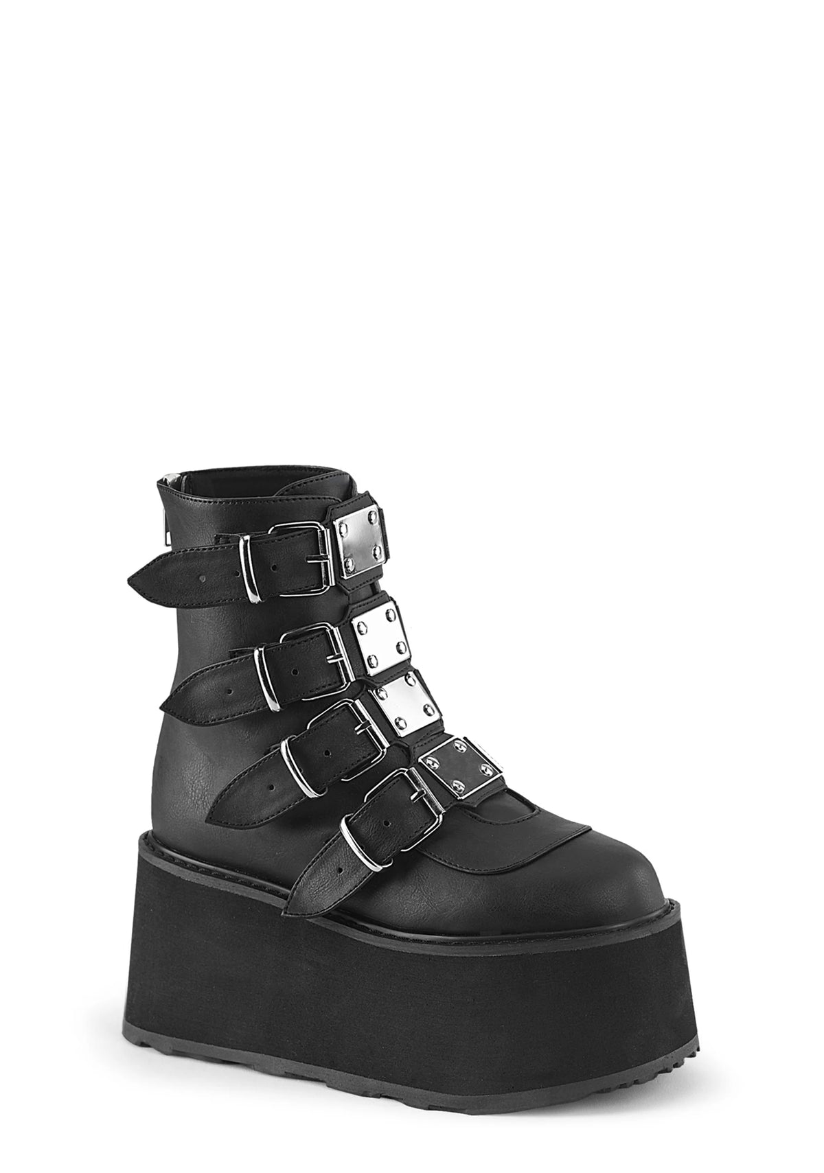 Damned-105 Platform Ankle Boots