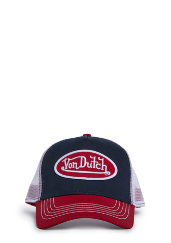 Red And Black Trucker Hat