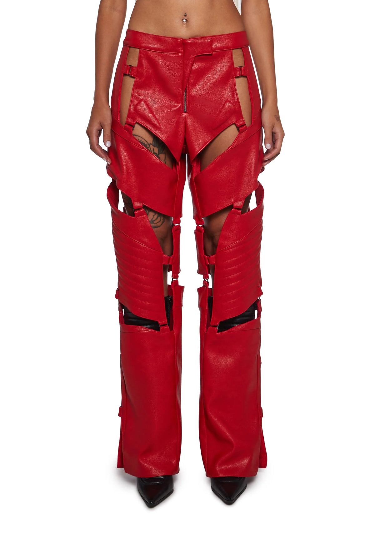 Biker Floating Pants - Red