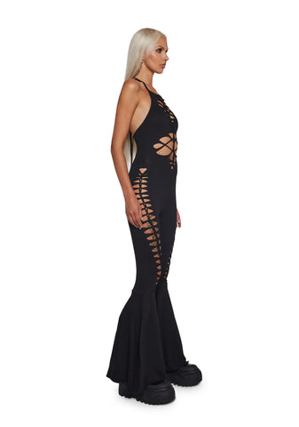 Submerged Ecstasy Cut Out Jumpsuit