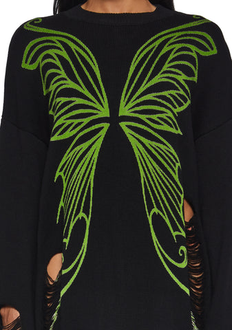 Music Of The Heart Oversized Sweater