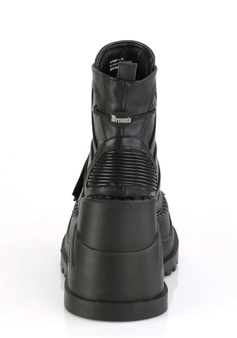 Stomp-13 Platform Wedge Ankle Boots