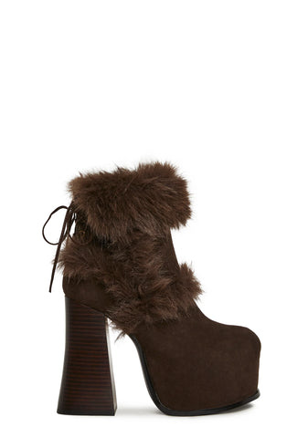 Sonata Beats Faux Fur Booties