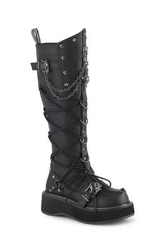 Emily-221 Platform Knee High Boots