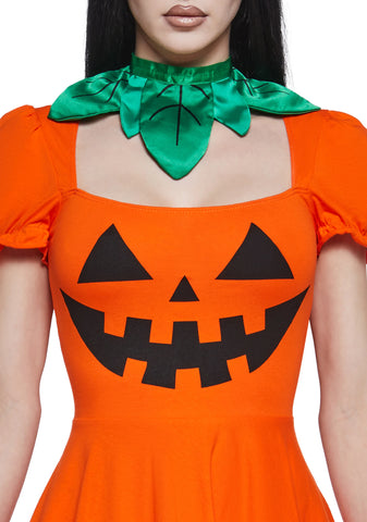 Happy Pumpkin Mini Dress